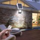 Refletor Solar Led Holofote Recarregável 60w + controle remoto